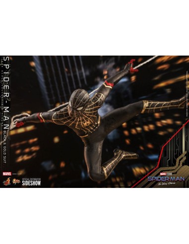 Spider-Man No Way Home 1/6 Black & Gold Suit 30 cm - 14 - 