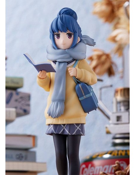 Laid-Back Camp Pop Up Parade PVC Statue Rin Shima 16 cm - 2 - 