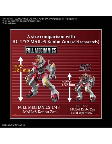 Full Mechanics Mailes Kenbu Zan 1/48 17cm - 10 - 