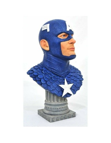 Marvel Comics Legends in 3D Bust 1/2 Captain America 25 cm - 5 - 