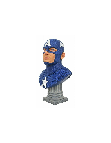 Marvel Comics Legends in 3D Bust 1/2 Captain America 25 cm - 6 - 