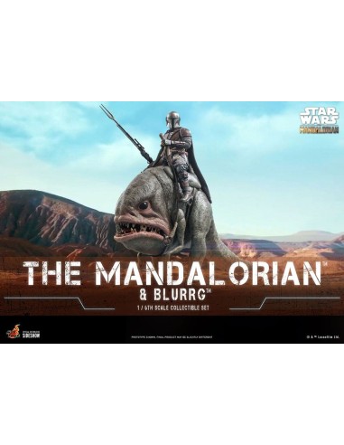 Star Wars The Mandalorian2-Pack 1/6 The Mandalorian & Blurrg 37 cm TMS046 - 2 - 