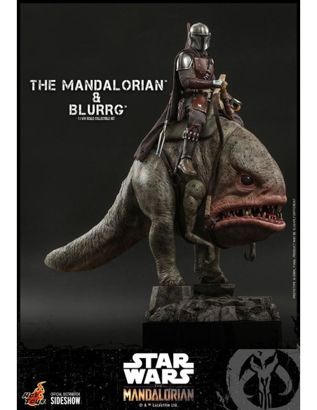 Star Wars The Mandalorian2-Pack 1/6 The Mandalorian & Blurrg 37 cm TMS046 - 4 - 