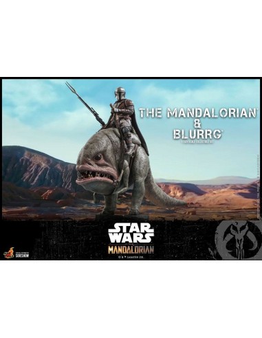 Star Wars The Mandalorian2-Pack 1/6 The Mandalorian & Blurrg 37 cm TMS046 - 8 - 