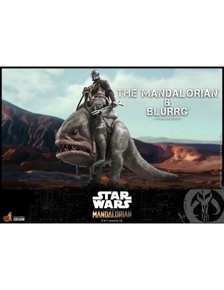 Star Wars The Mandalorian2-Pack 1/6 The Mandalorian & Blurrg 37 cm TMS046 - 9 - 