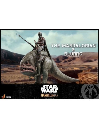 Star Wars The Mandalorian2-Pack 1/6 The Mandalorian & Blurrg 37 cm TMS046 - 10 - 