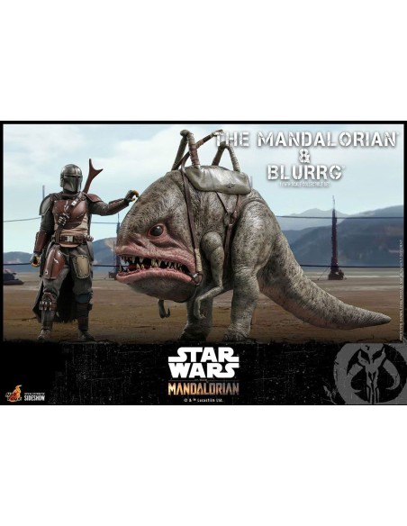 Star Wars The Mandalorian2-Pack 1/6 The Mandalorian & Blurrg 37 cm TMS046 - 12 - 