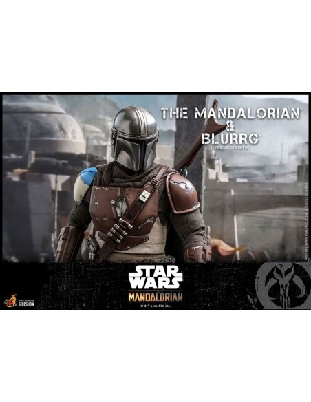 Star Wars The Mandalorian2-Pack 1/6 The Mandalorian & Blurrg 37 cm TMS046 - 15 - 