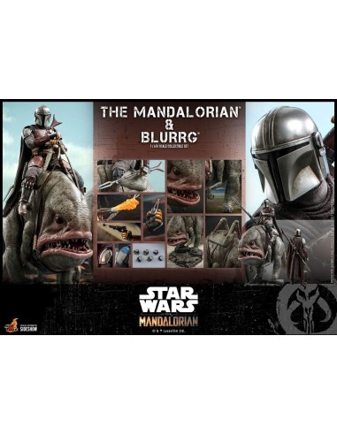 Star Wars The Mandalorian2-Pack 1/6 The Mandalorian & Blurrg 37 cm TMS046 - 16 - 