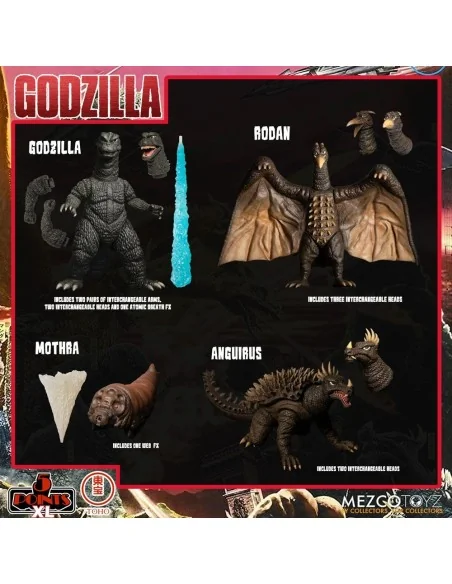 Godzilla 5 Points XL Destroy All Monsters 1968 Box Set Round 1 11cm - 19 - 