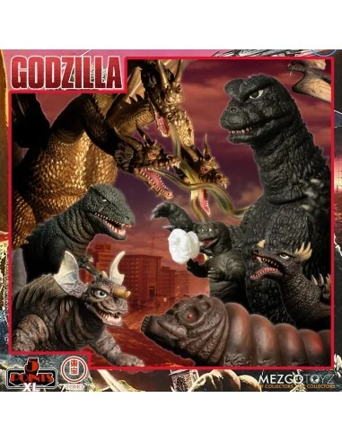 Godzilla 5 Points XL Destroy All Monsters 1968 Box Set Round 1 11cm - 20 - 