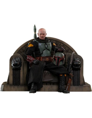 Star Wars The Mandalorian 1/6 Boba Fett Repaint Armor and Throne 30 cm - 2 - 