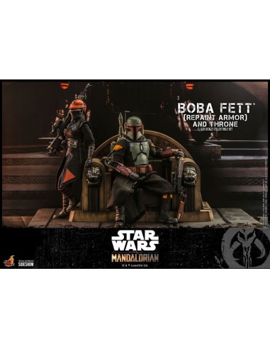 Star Wars The Mandalorian 1/6 Boba Fett Repaint Armor and Throne 30 cm - 6 - 