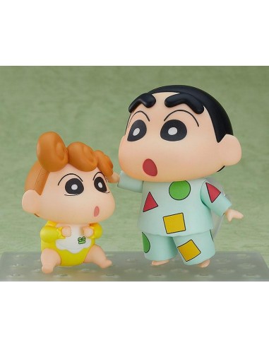 Shin Chan: Shinnosuke Nohara Pajama and Himawari Nendoroid Set 8cm - 5 - 