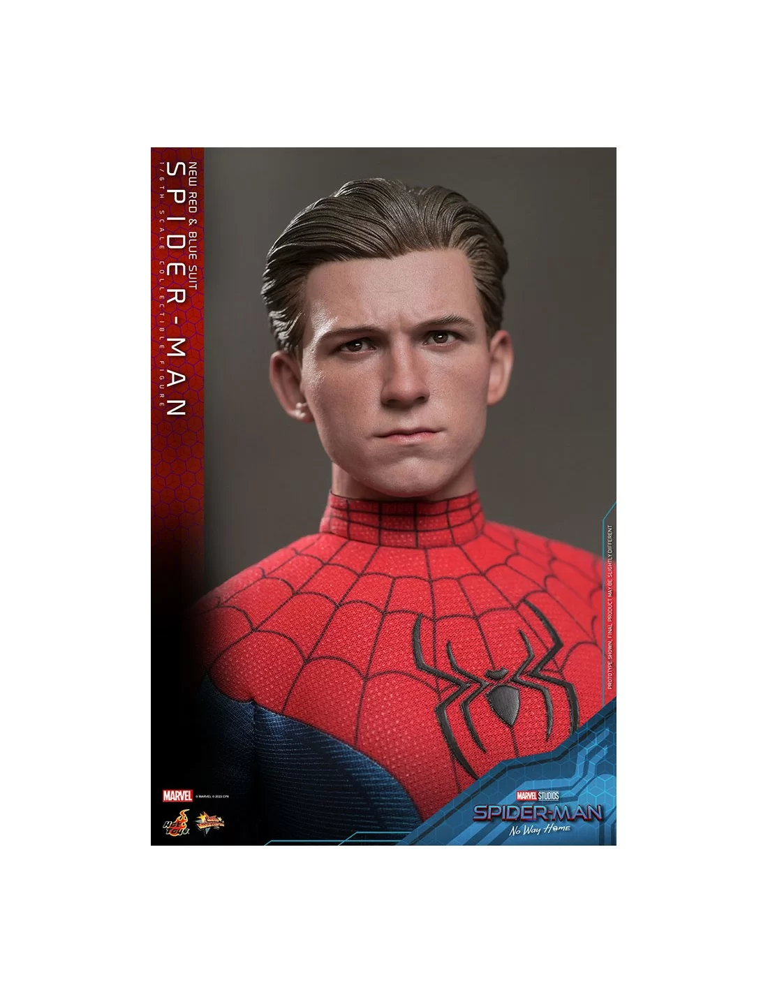 Spider-Man: No Way Home Movie Masterpiece Action Figure 1/6 Spider-Man (New  Red and Blue Suit) 28 cm