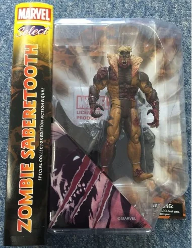 DIAMOND SELECT ZOMBIE SABRETOOTH MARVEL SELECT - 1 - 