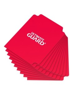 Ultimate Guard Card Dividers Standard Size Red (10)