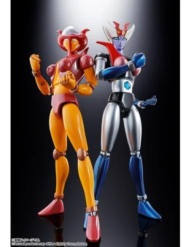 Mazinger Z Soul of Chogokin Diecast Action Figures GX-08R Aphrodai A vs GX-09R Minerva X 16 cm - 2 - 