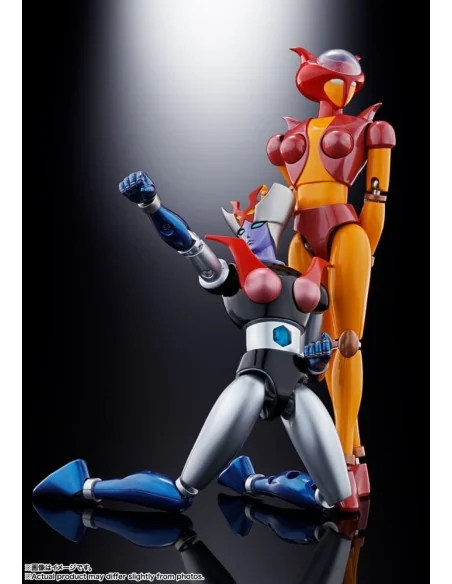 Mazinger Z Soul of Chogokin Diecast Action Figures GX-08R Aphrodai A vs GX-09R Minerva X 16 cm - 10 - 