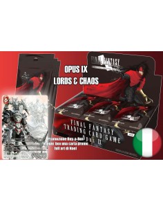 Final Fantasy Card Game Opus IX Boosters Box ITA 36 bustine - 1 - 