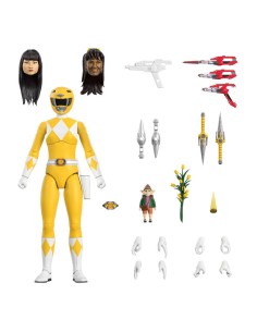 Mighty Morphin Power Rangers Ultimates Action Figure Yellow Ranger 18 cm