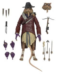 Universal Monsters x Teenage Mutant Ninja Turtles Action Figure Splinter as Van Helsing 18 cm