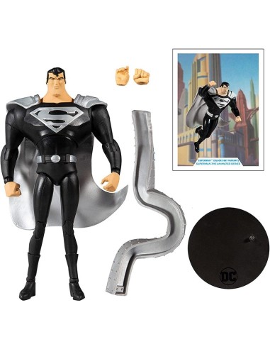 DC Multiverse Superman Black Suit Animated Series 18 cm - 2 - 