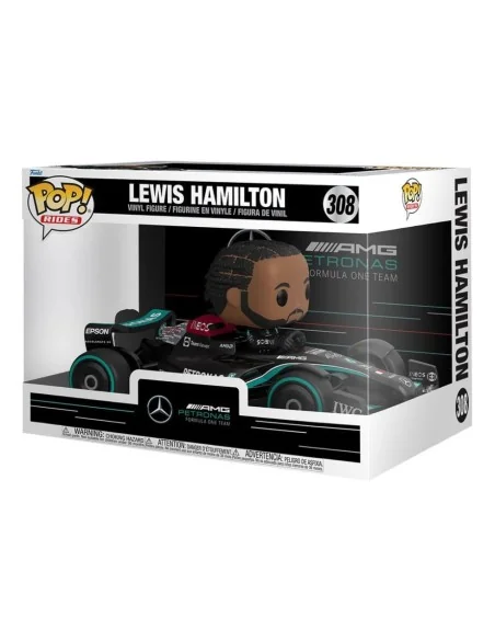 Formula 1 POP! Rides Super Deluxe Vinyl Figure Mercedes Hamilton 15 cm  Funko