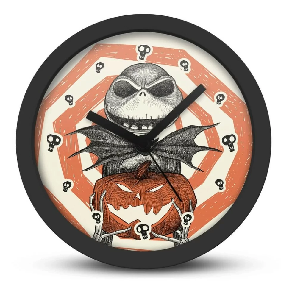 Nightmare Before Christmas Desk Clock Pimpkin King