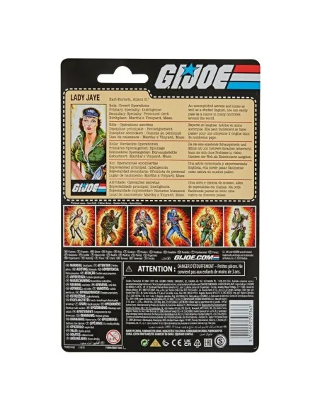 Gi Joe Retro Series Lady Jaye Action Figure 12 cm - 4 - 