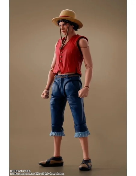 One Piece S.H. Figuarts Action Figure Monkey D. Luffy (Netflix) 14 cm - 2 - 