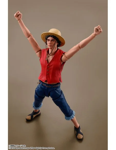 One Piece S.H. Figuarts Action Figure Monkey D. Luffy (Netflix) 14 cm - 8 - 