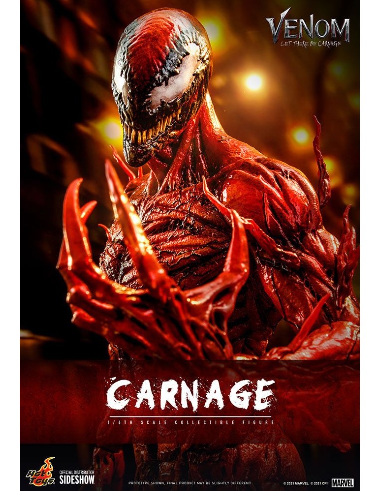 Venom Let There Be Carnage Deluxe MMS620 Ver 1/6 43 cm  Hot Toys