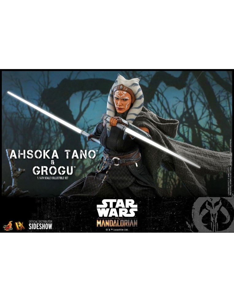 Star Wars Mandalorian DX21 2-Pack 1/6 Ahsoka Tano 29cm & Grogu 6 cm