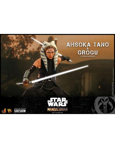 Star Wars Mandalorian DX21 2-Pack 1/6 Ahsoka Tano 29cm & Grogu 6 cm