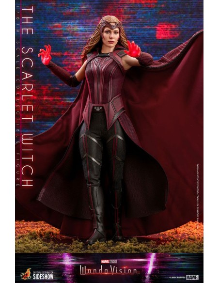 WandaVision Netflix The Scarlet Witch Wanda TMS036 28 cm 1/6