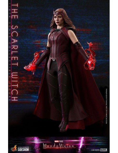 WandaVision Netflix The Scarlet Witch Wanda TMS036 28 cm 1/6