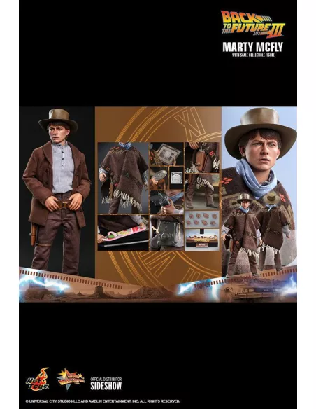 Back To The Future III 1/6 Marty McFly MMS616 28 cm  Hot Toys