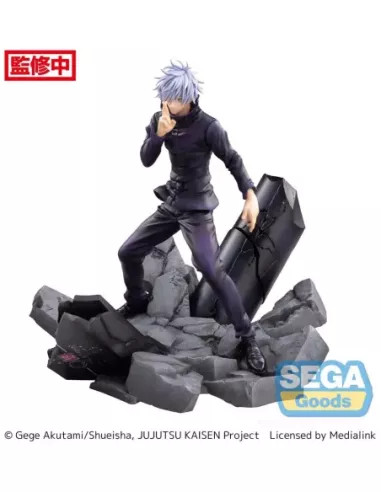 Jujutsu Kaisen Figurizm Luminasta PVC Statue Shibuya Incident Satoru Gojo Unlimited Void 21 cm