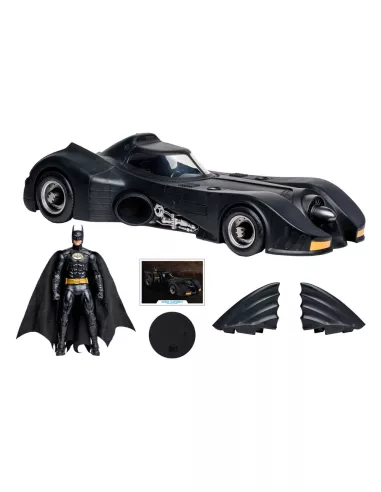 DC Batman 1989 18 cm with Batmobile New Edition Limited