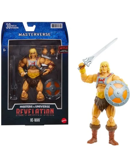 Mattel Masters of the Universe: Revelation Masterverse Action Figure 2021 He-Man 18 cm - 1