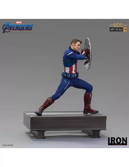 Captain America 2023 Avengers Endgame BDS Art Scale Statue 1/10 19 cm