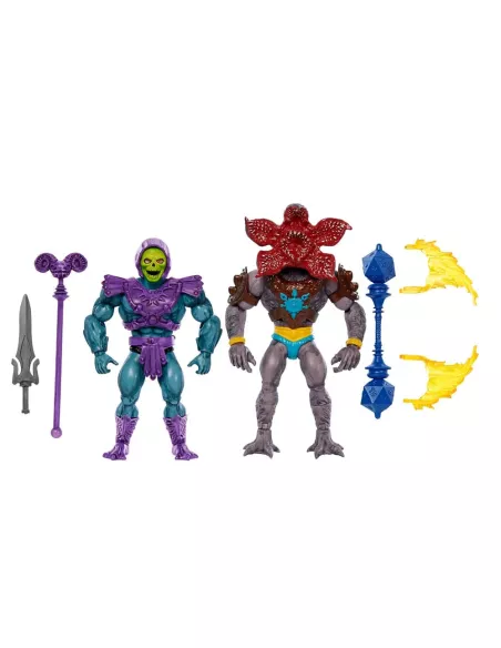 Masters of the Universe x Stranger Things Origins Action Figure 2-Pack Skeletor & Demogorgon 14 cm