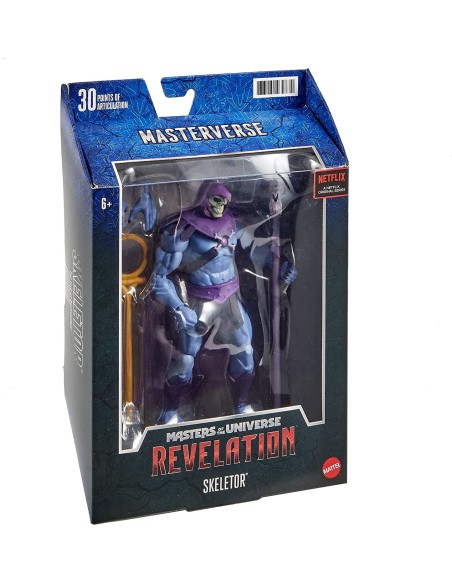 Mattel Masters of the Universe: Revelation Masterverse Action Figure 2021 Skeletor 18 cm - 2