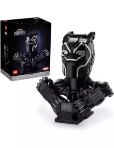 Black Panther Bust 76215 King T'Challa Wakanda 2961 pezzi