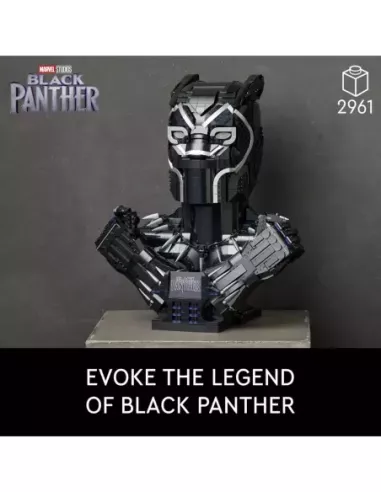 Black Panther Bust 76215 King T'Challa Wakanda 2961 pezzi  Lego