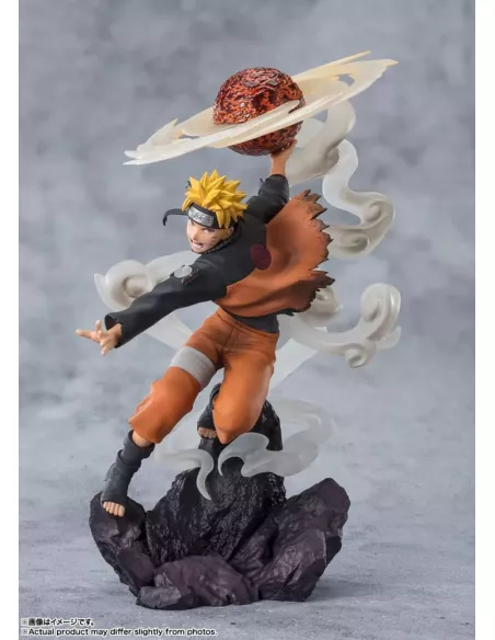 Naruto Shippuden Figuarts ZERO Extra Battle Sage Art: Lava Release Rasenshuriken 24 cm