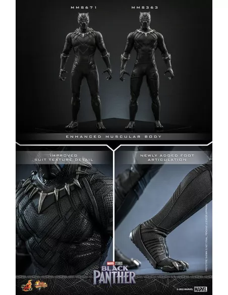 Black Panther Original Suit 1/6 31 cm MMS671