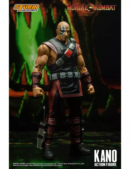 Mortal Kombat Action Figure 1/12 Kano 18 cm