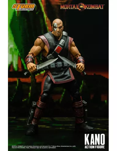 Mortal Kombat Action Figure 1/12 Kano 18 cm